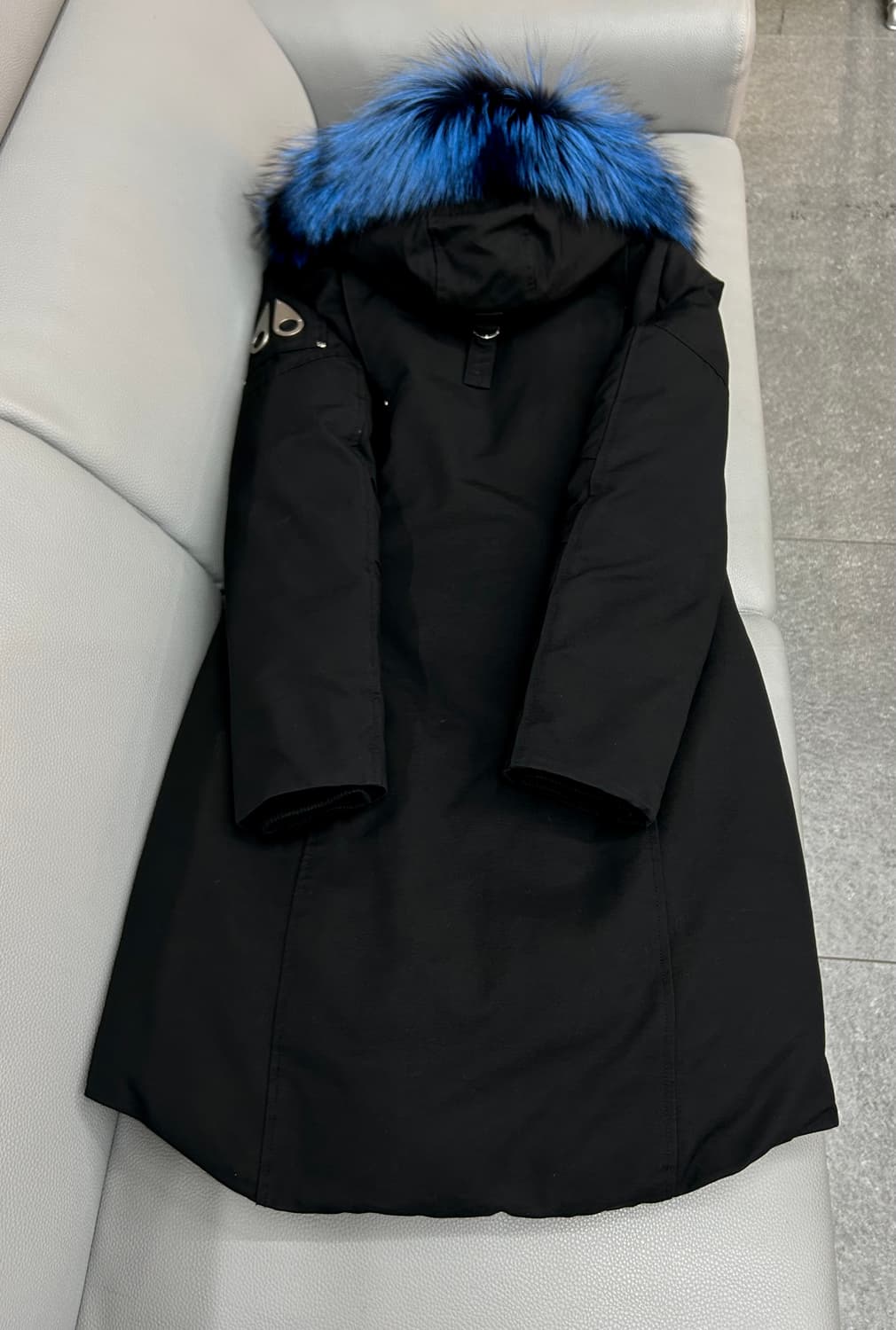 무스너클 아이벡스 블랙 롱패딩(M) 상품이미지6