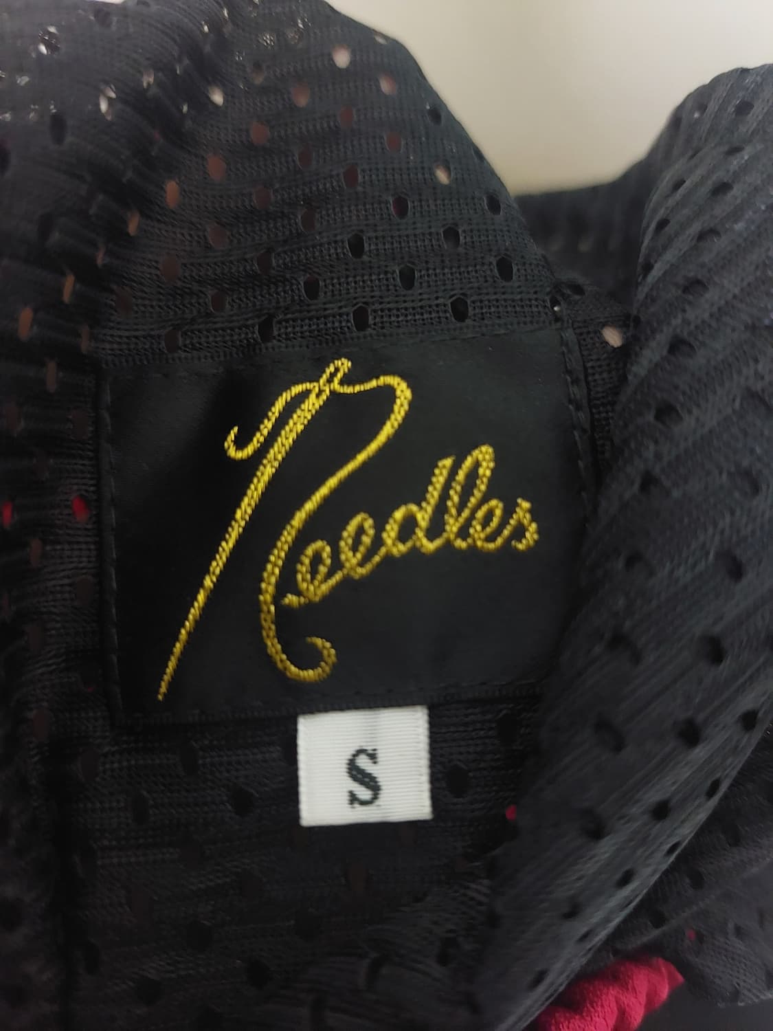 니들스 HD 팬츠 레드 S 상품이미지3