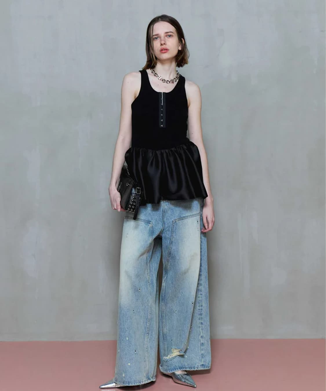 MAISON SPECIAL denim wide pants 상품이미지3