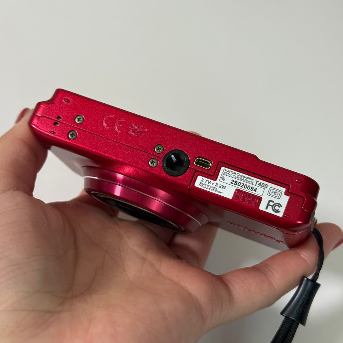 후지필름 파인픽스 T400 빈티지 디카 디지털카메라 레드 상품이미지6