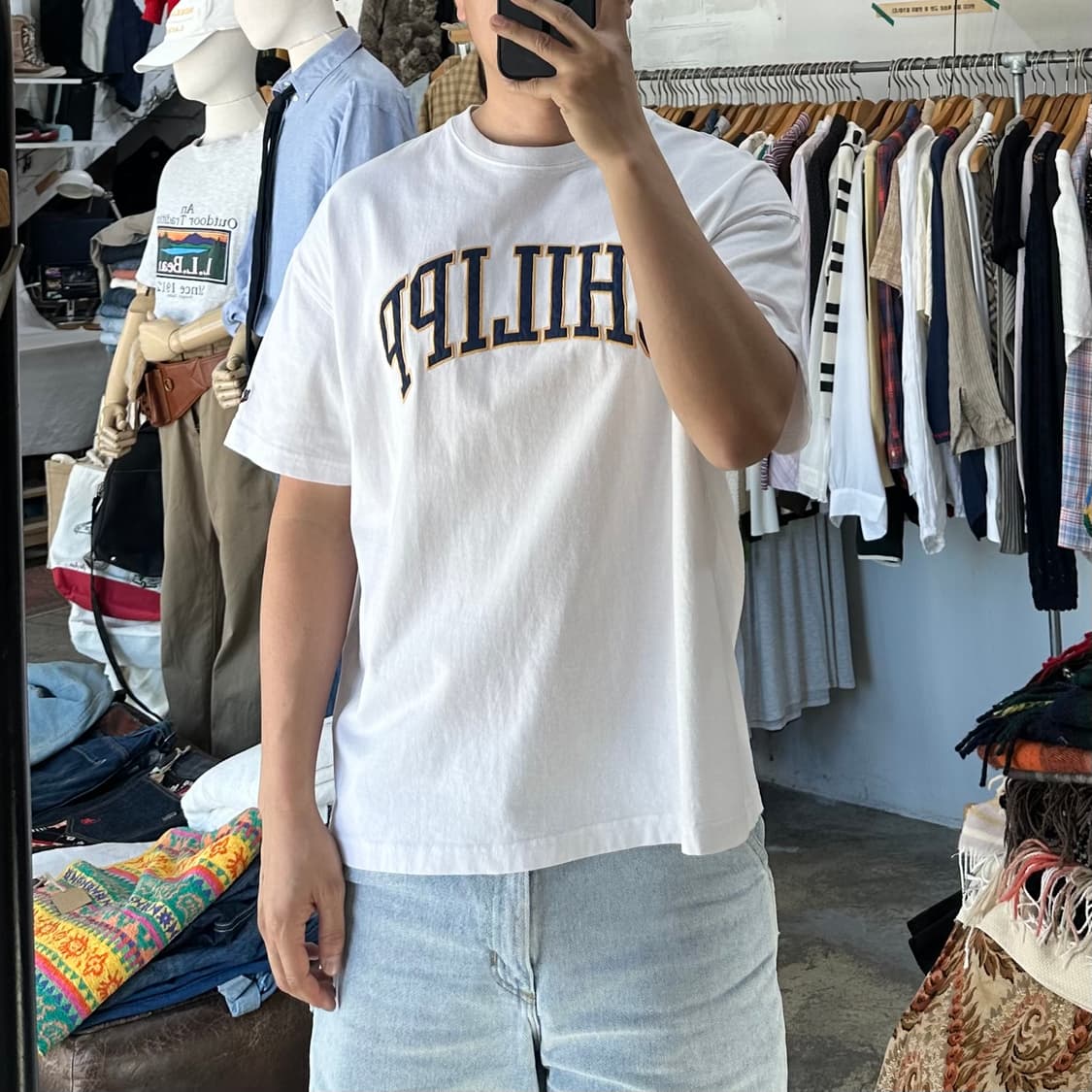 (착용컷) FREAK'S STORE 반팔 티셔츠 (남성용 100) 상품이미지4