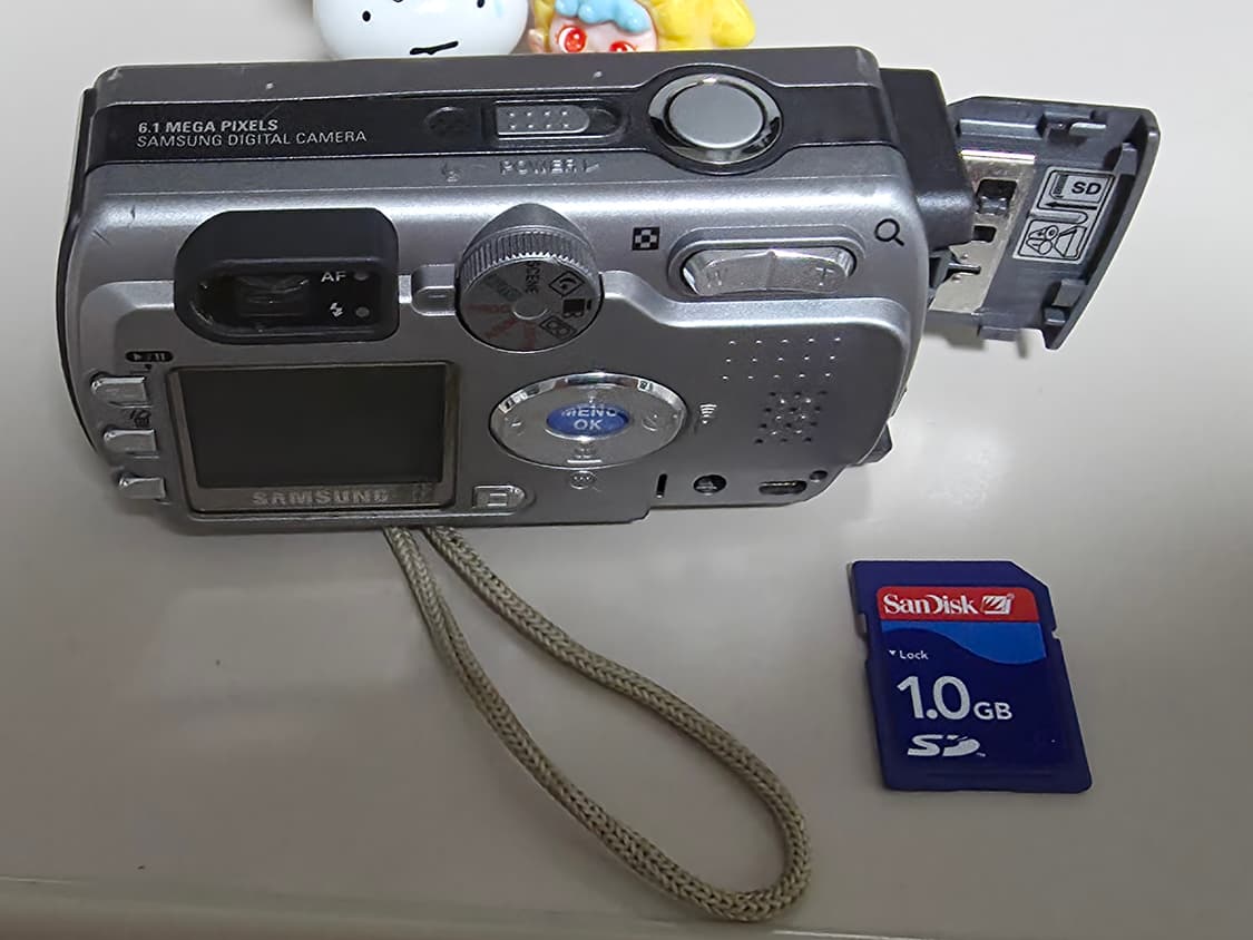 삼성 캐녹스 V6(하자) 빈티지 디지털카메라 상품이미지7