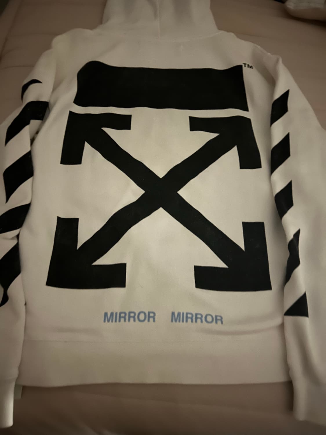 [M size] 오프화이트 카라바조 후드티 상품이미지1