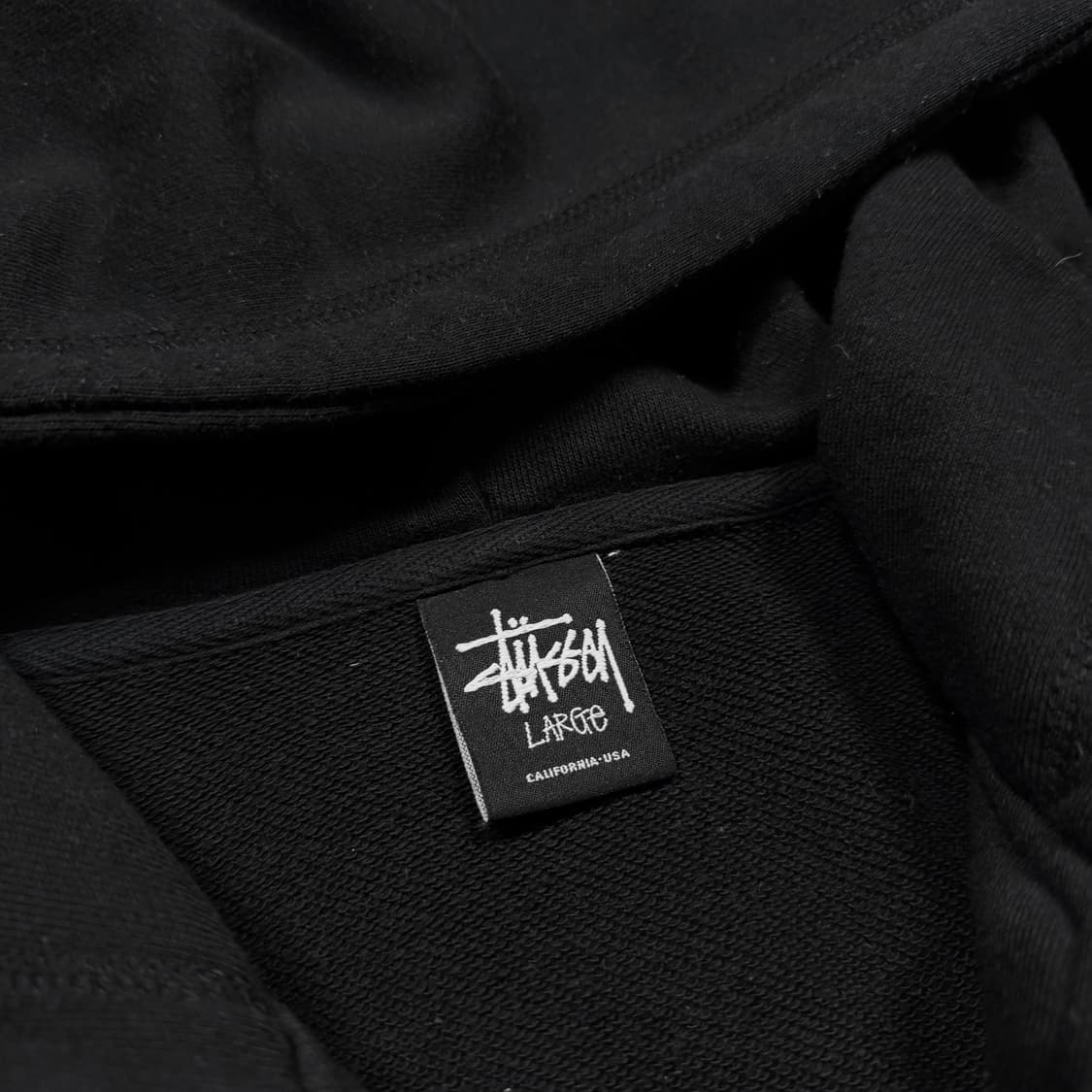 Stussy 스투시 스탁로고 후드집업 상품이미지4