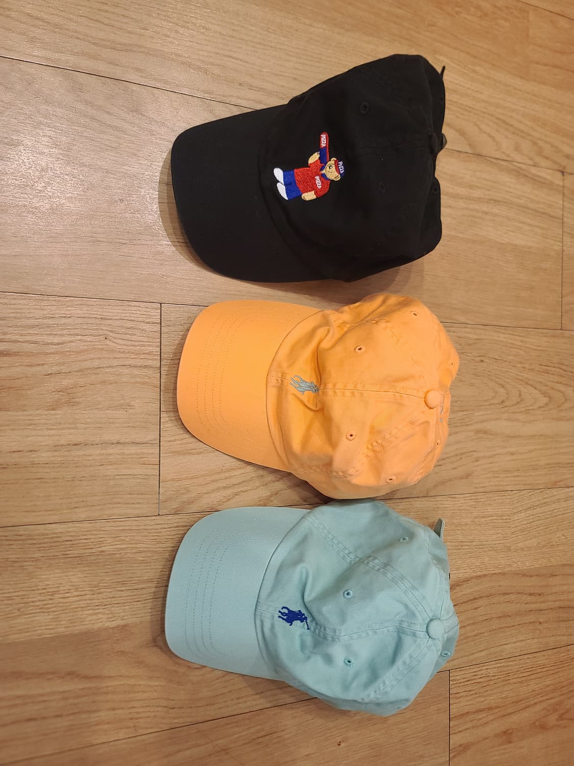 폴로 랄프로렌 외 볼캡 3개 일괄 상품이미지1