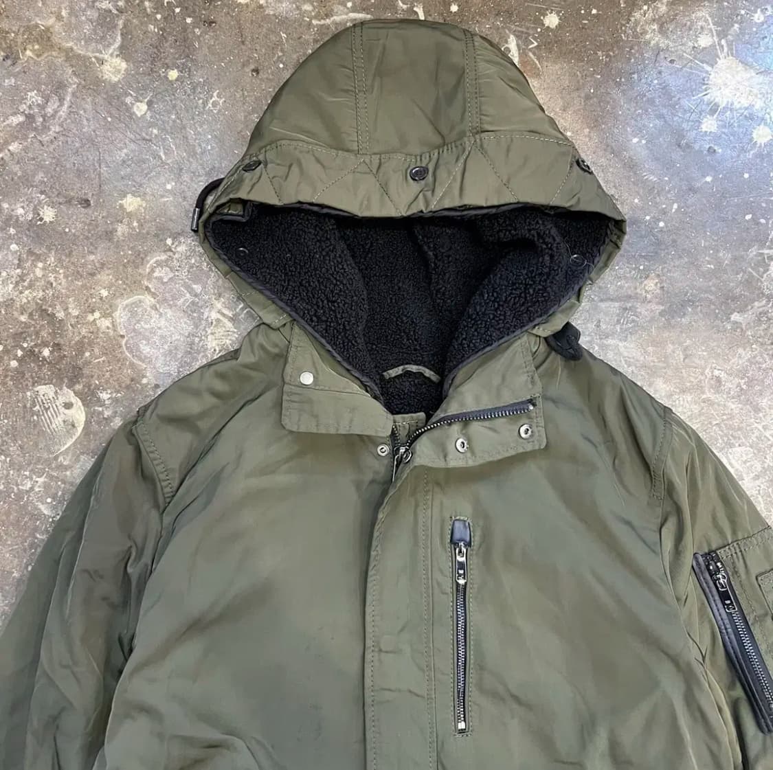 M) ZARA 자라 야상 사파리자켓 상품이미지2