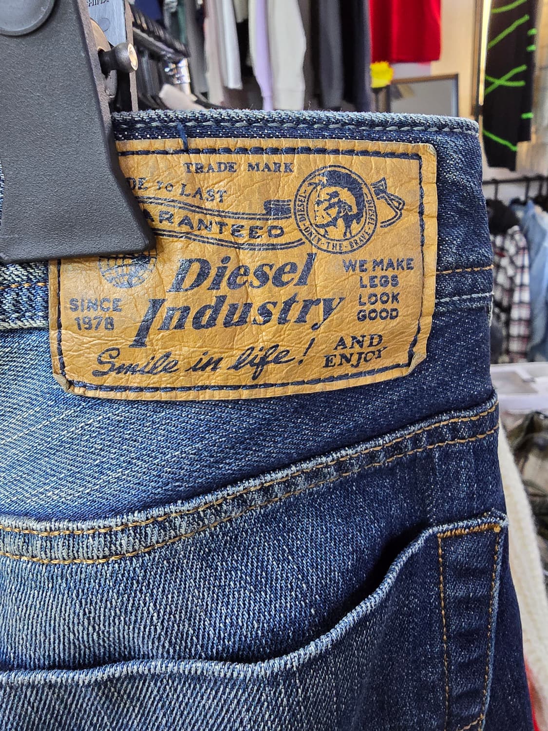 디젤 워싱 데님 청바지 (1319) 상품이미지4