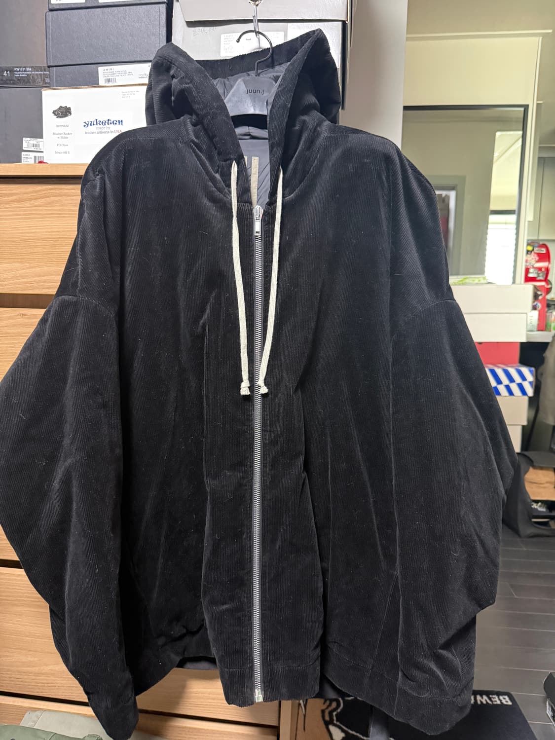 릭오웬스 다크쉐도우 김프 후디 자켓 상품이미지1