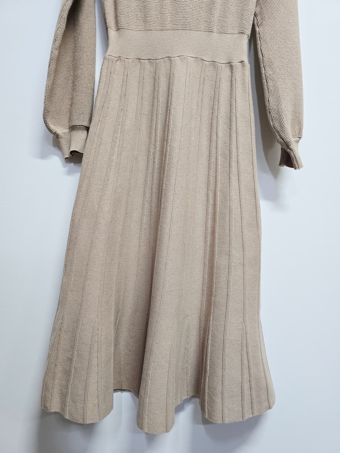 더아이잗 니트 롱 원피스 브이넥 ㅡ프리 상품이미지7