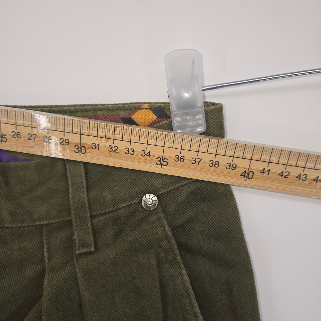 빈티지 카키 워크 팬츠 상품이미지2