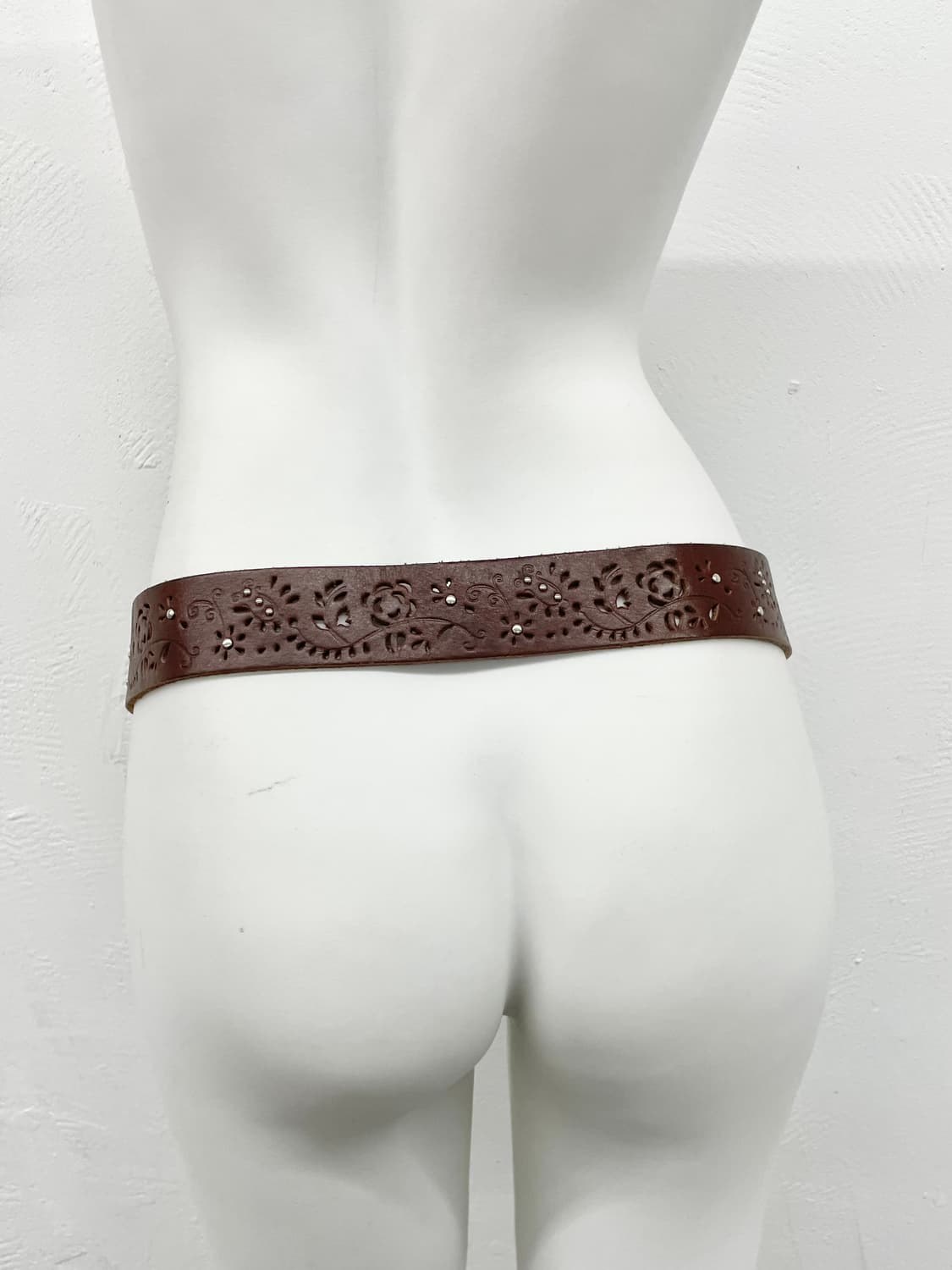 리얼레더 오리엔탈 펀칭 버클 벨트 상품이미지4