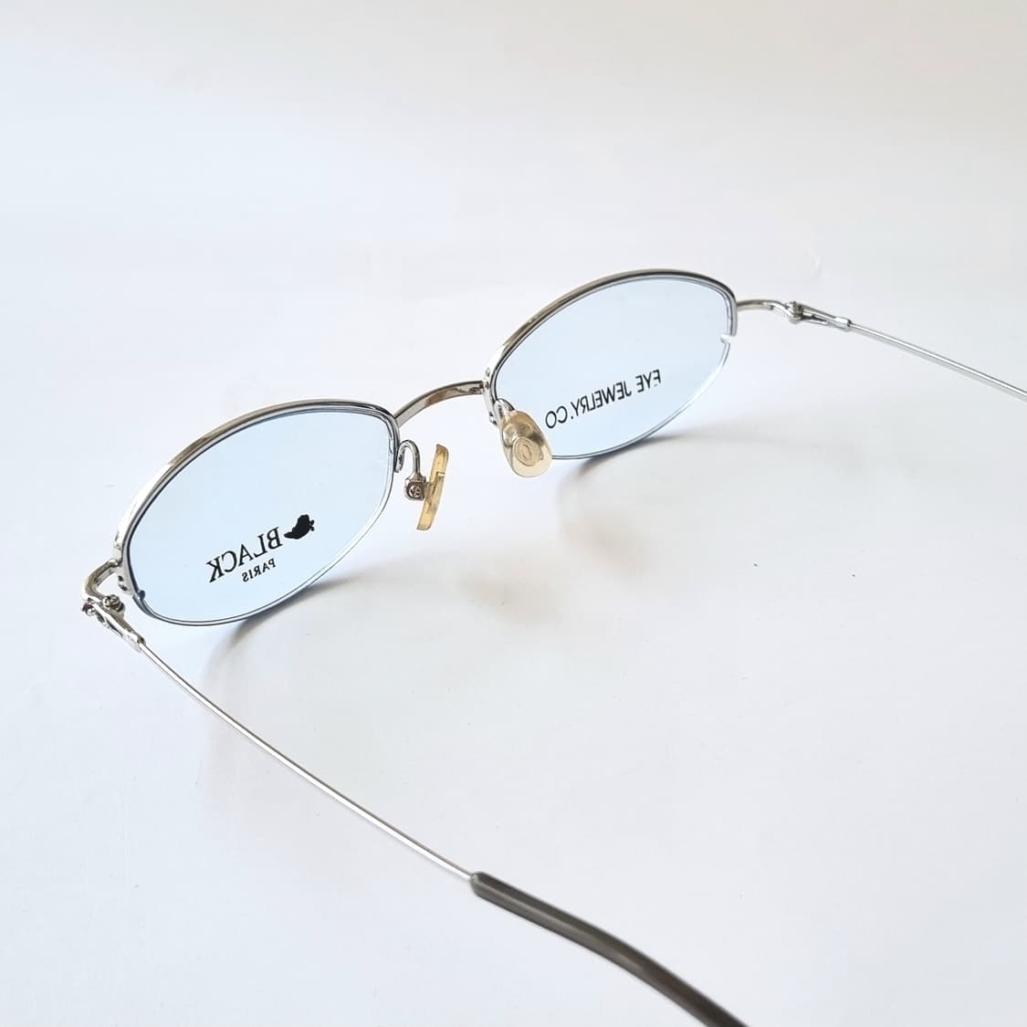 데드스탁 빈티지 긱시크 오벌 프레임 안경테 697 상품이미지4