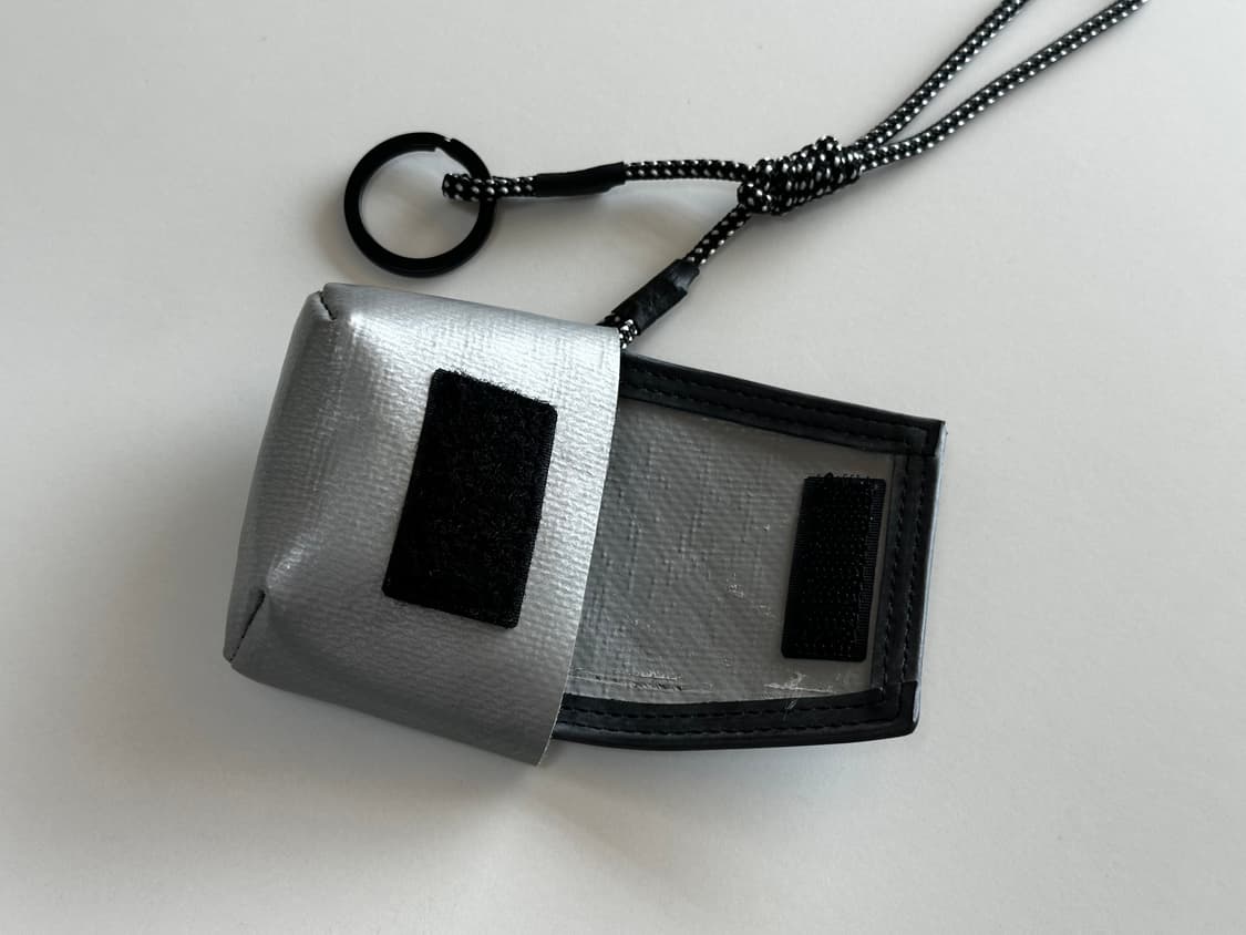 새제품 Freitag 프라이탁 희귀 실버 미니 메신저 키링 상품이미지4