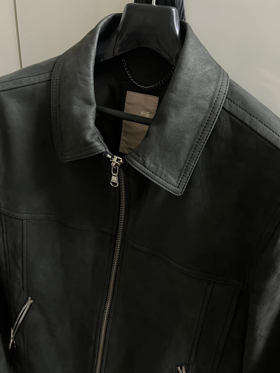 빈폴 누벅 스웨이드 램스킨 가죽자켓 95 상품이미지3