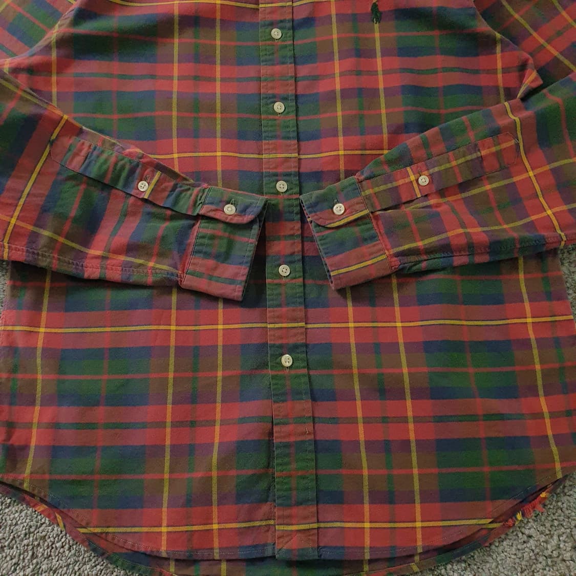 RALPH LAUREN 긴팔 체크 셔츠 상품이미지5