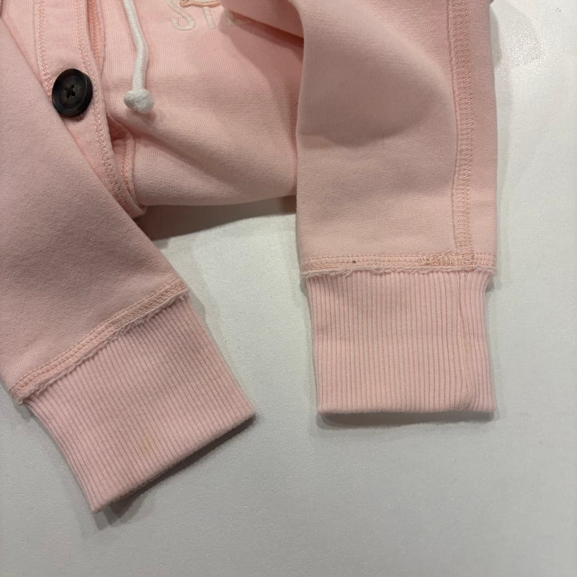 [S] 홀리스터 딸기우유 핑크 후드 가디건 B740 상품이미지9