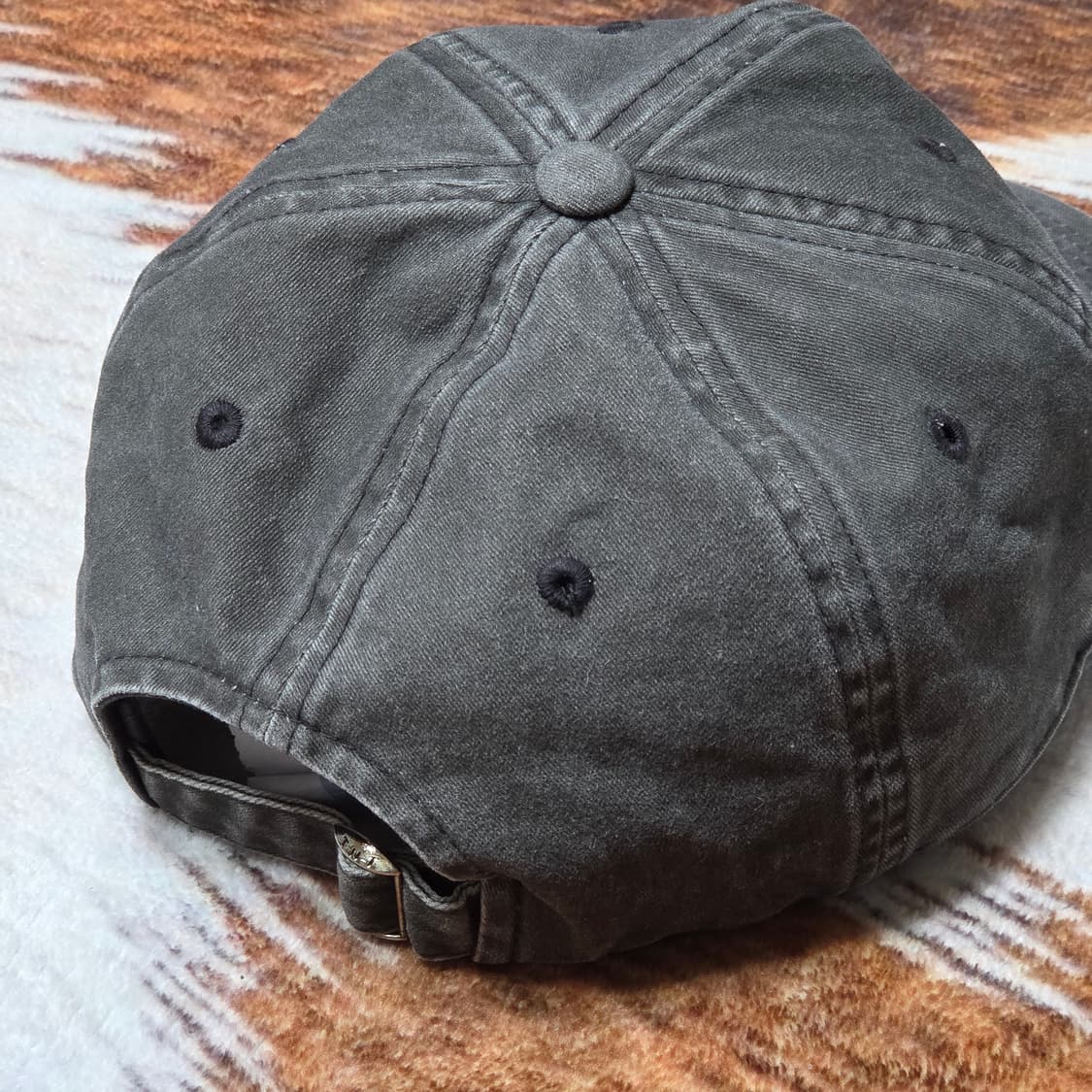 디스이즈네버뎃 워시드 데님 볼캡 상품이미지3