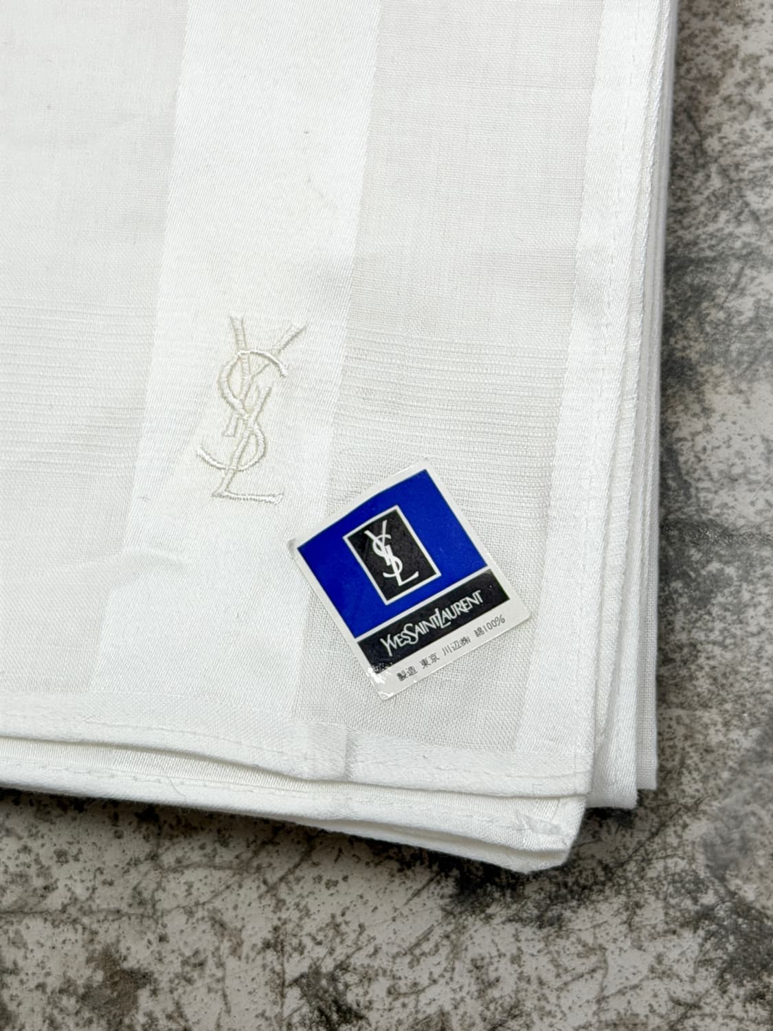 입생로랑 코튼 손수건 상품이미지1