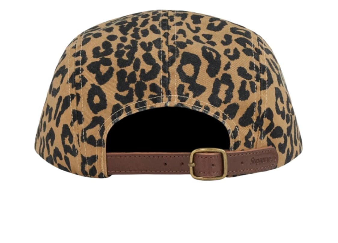 슈프림 워시드 치노 트윌 캠프캡 레오파드 - 23FW 상품이미지2