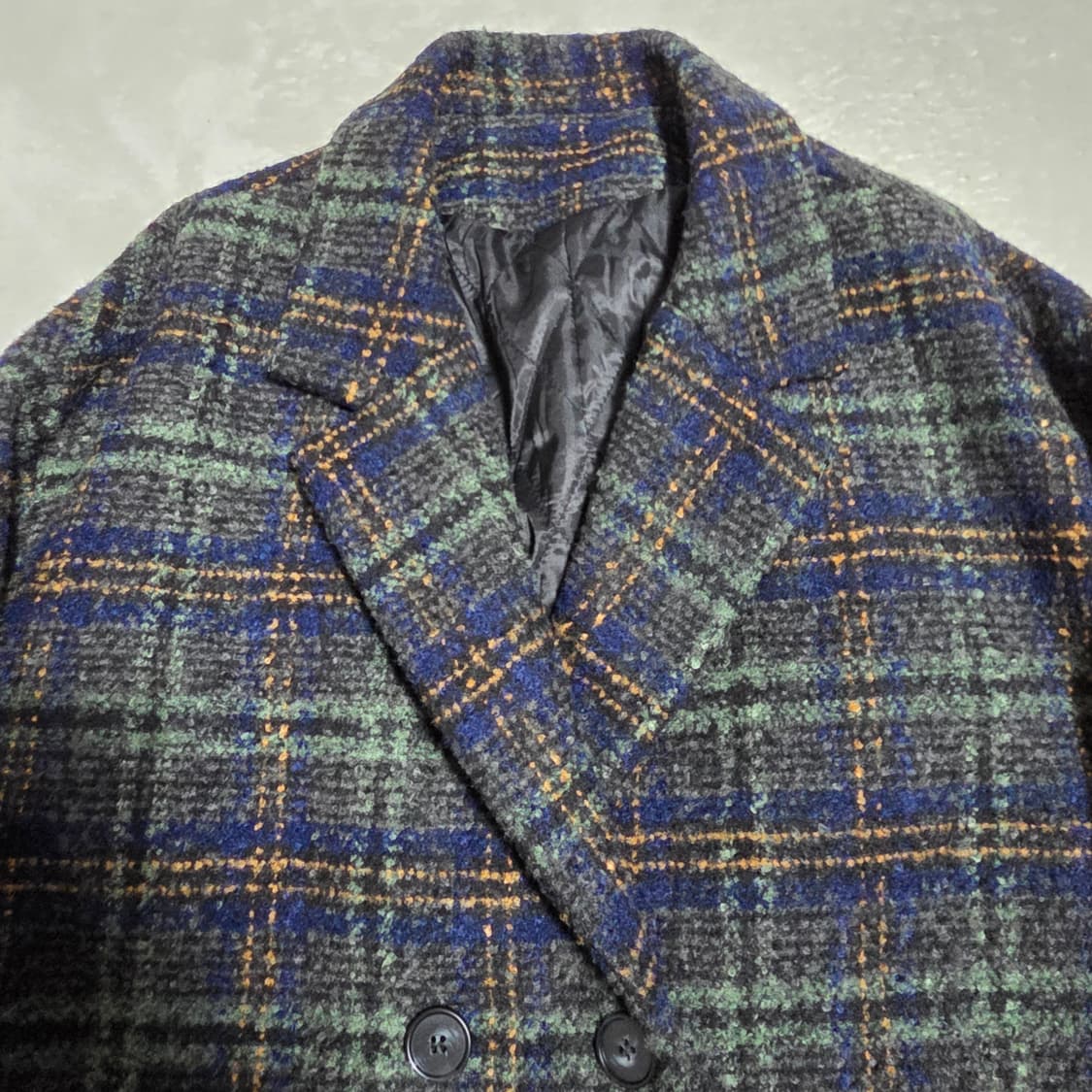 (F)여성 멜로디가든 루즈핏 체크 코트 상품이미지2