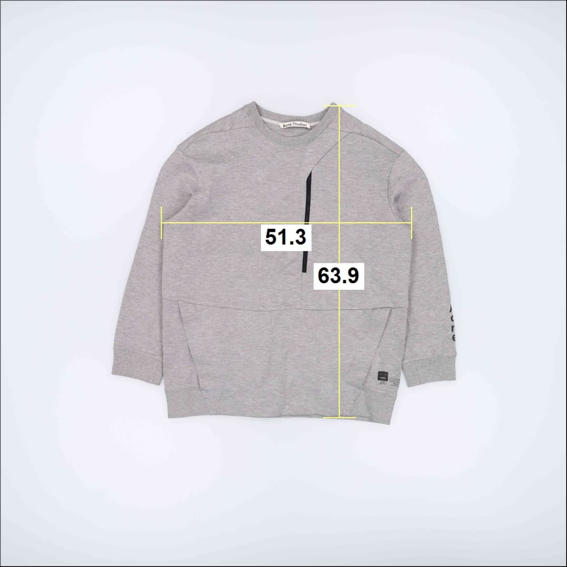 [95] 고급 라운드 맨투맨 스웻셔츠 0106J 상품이미지5