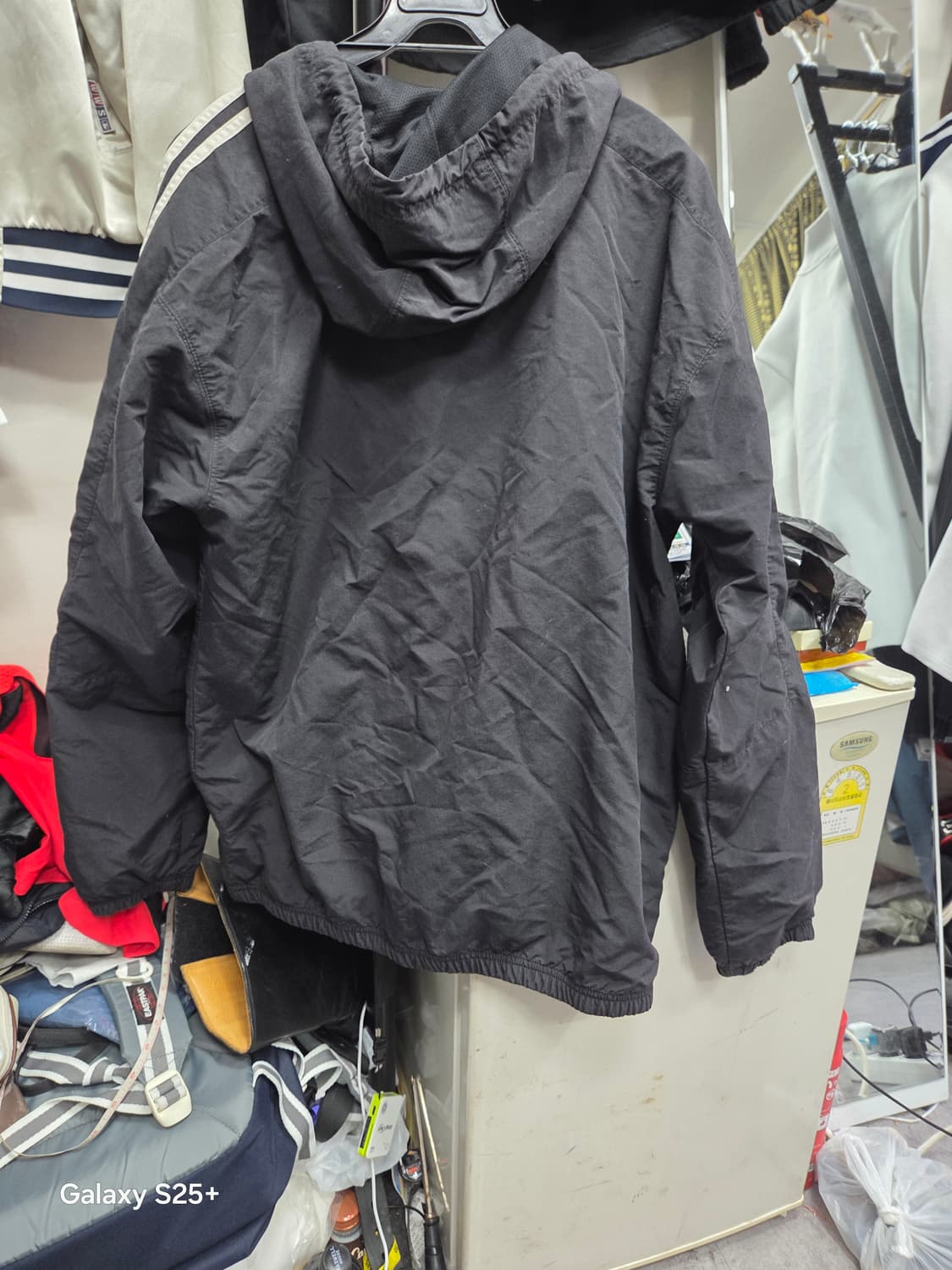 아디다스  삼선  바람막이   M 상품이미지4