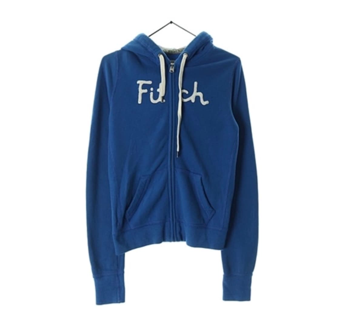 Abercrombie blue zip-up hoodie 아베크롬비 상품이미지1