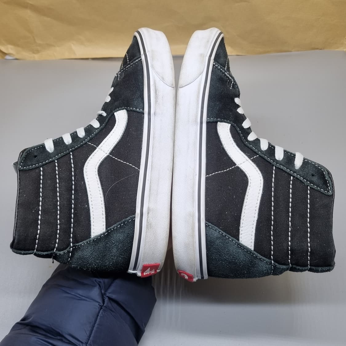 반스 스케이트 하이 블랙260 상품이미지4