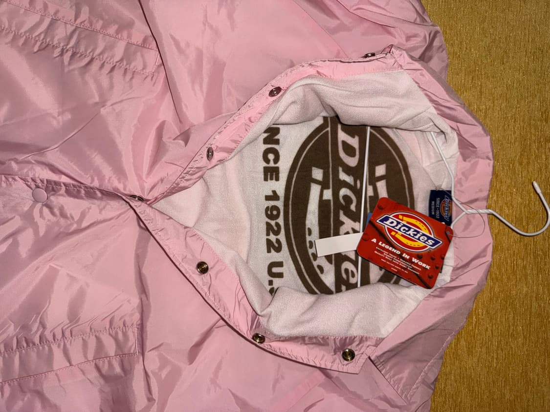 디키즈 바람막이 자켓 핑크 M 새상품 상품이미지3