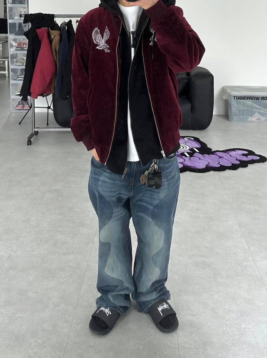 (피로 착용)엑스트라오디너리 레이저 커브 팬츠 상품이미지4