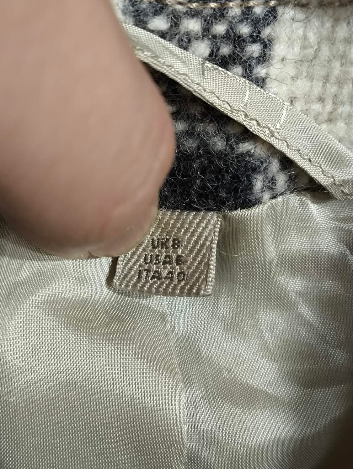 버버리 노바체크 벨티드 울코트 상품이미지4