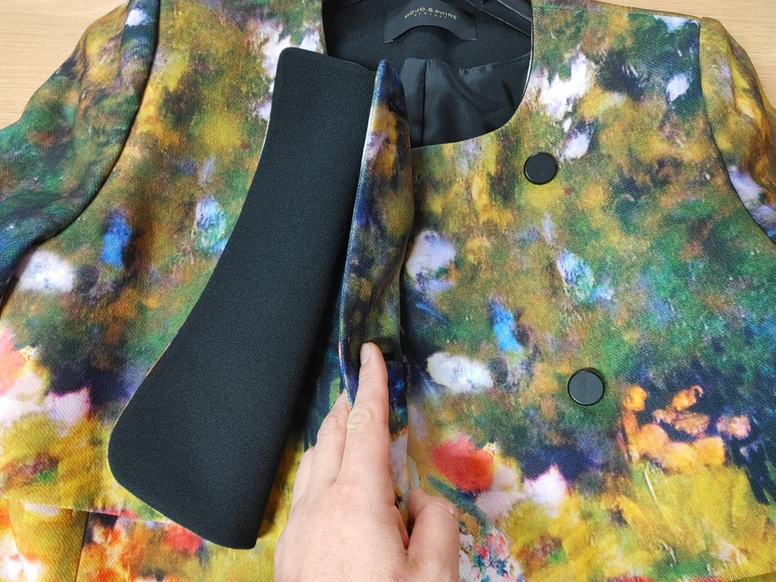 MOJO.S.PHINE 모조에스핀 여성 플라워무늬 라운드자켓 상품이미지6