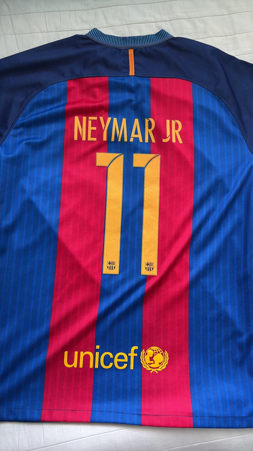 나이키 바르셀로나 네이마르 유니폼 상품이미지1