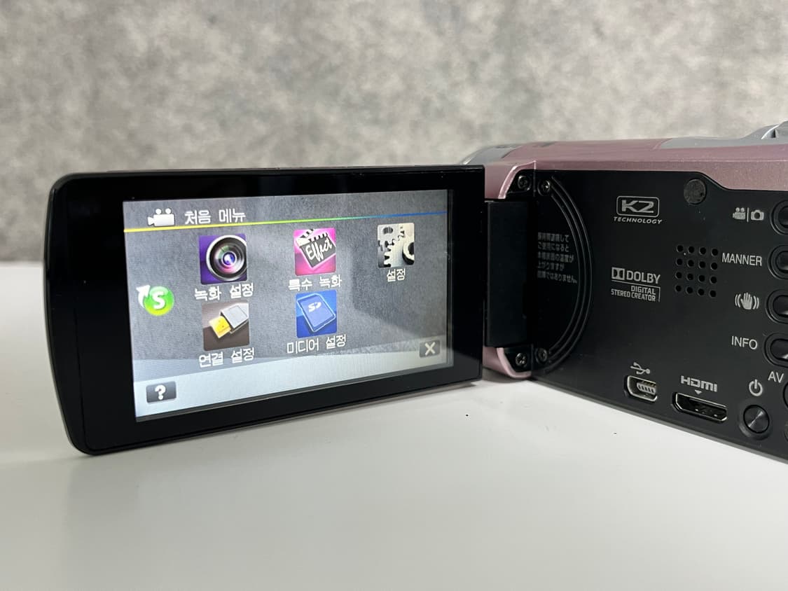 소장가치 극상/ 강력추천 / jvc gz e334 빈티지 캠코더 상품이미지4