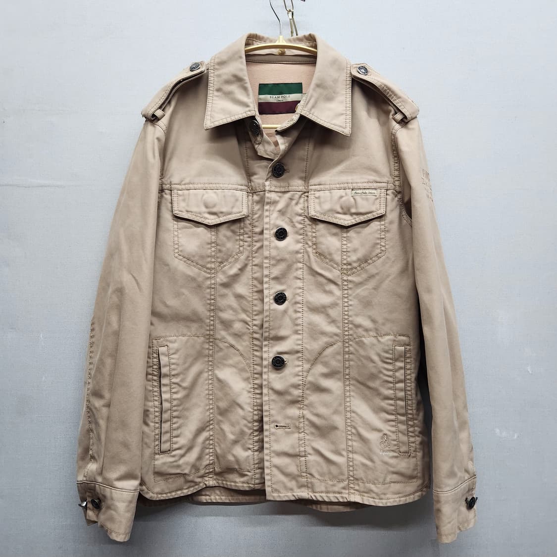 빈폴 투포켓 견장 로고 자켓 M 상품이미지1