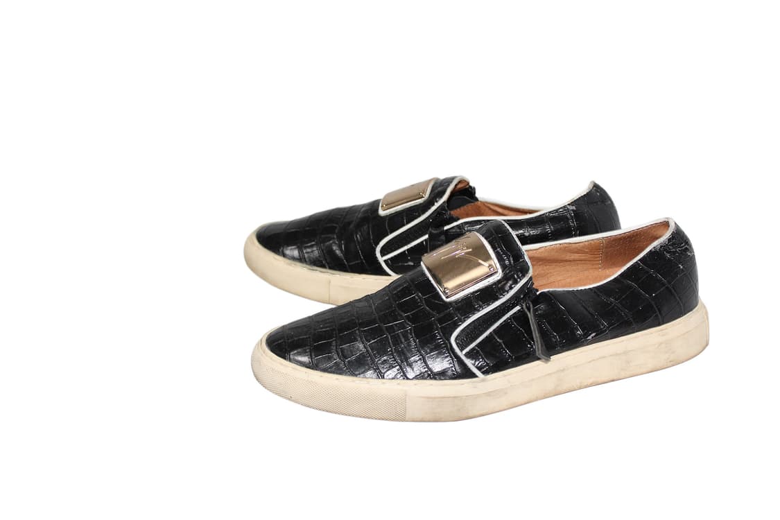 Giuseppe Zanotti 쥬세페자노티 파이톤 레더 슬립온 상품이미지2
