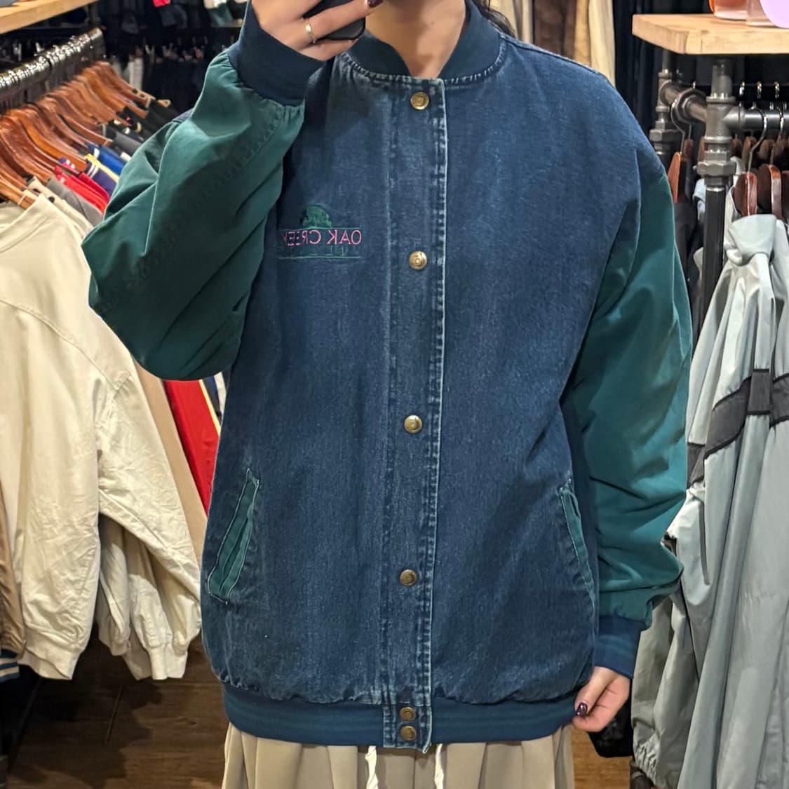 [HI] VTG 데님바시티자켓 진청 상품이미지2