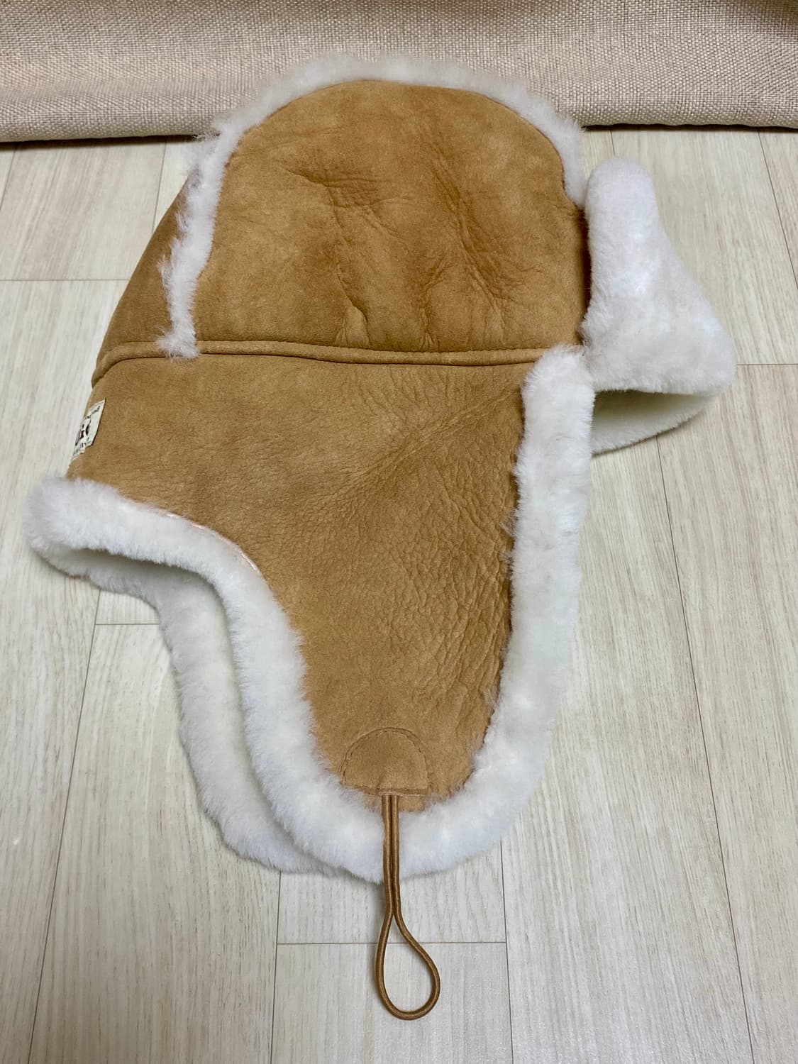 [L/XL] 오즈웨어 어그 양가죽 모자 양털 군밤 모자 상품이미지2