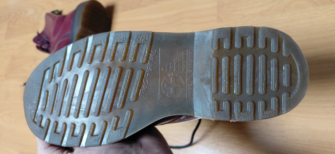 닥터마틴 1460 버건디 워커 235mm Made in England 상품이미지8