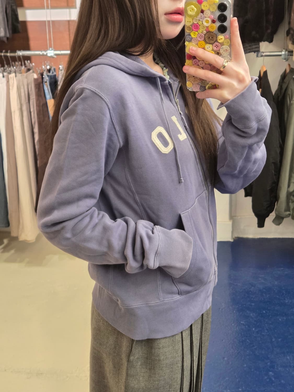 PRL 폴로 랄프로렌 아치로고 후드집업 상품이미지4