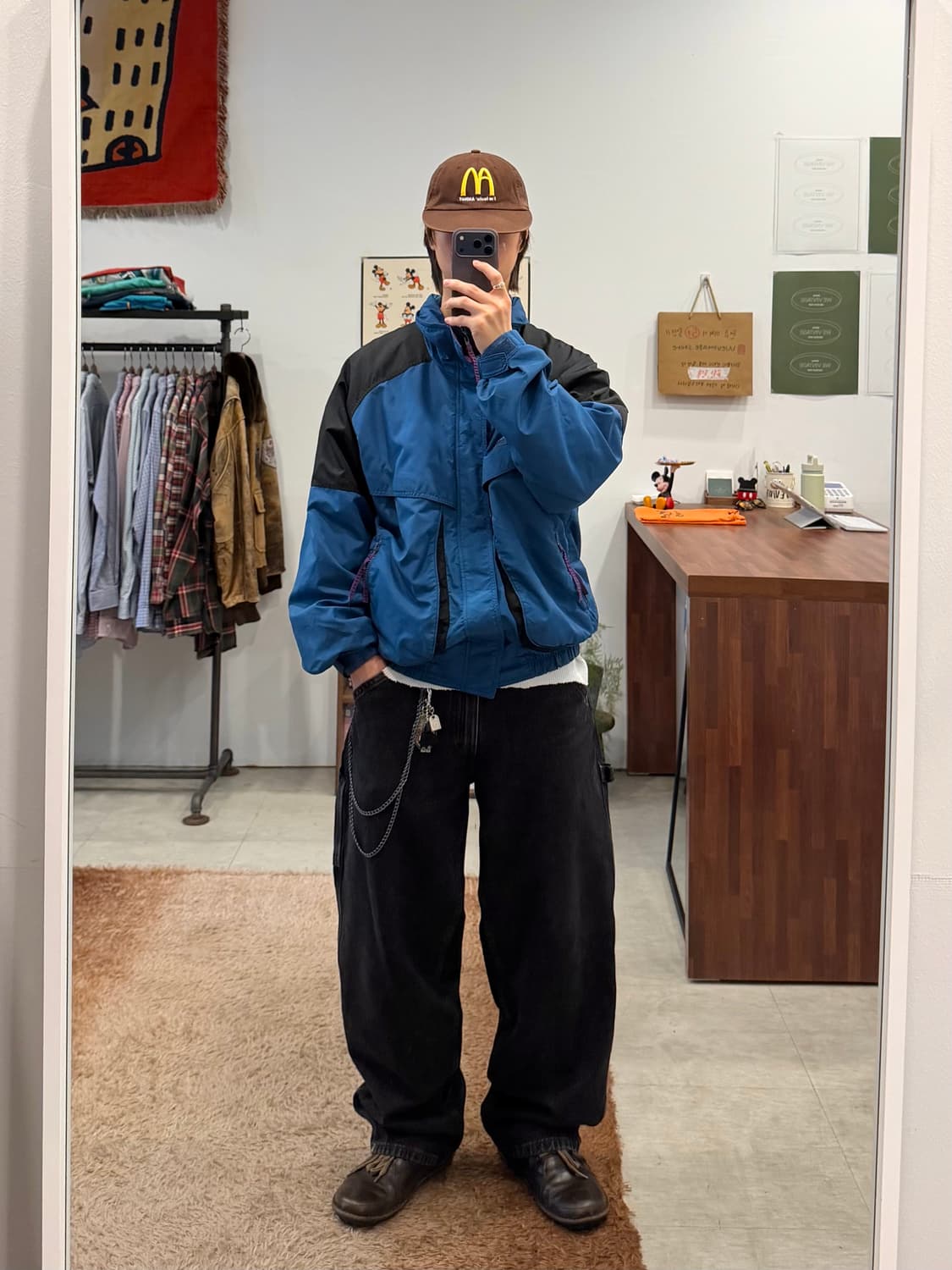 90s Columbia 컬럼비아 나일론 윈드브레이커 자켓 상품이미지2
