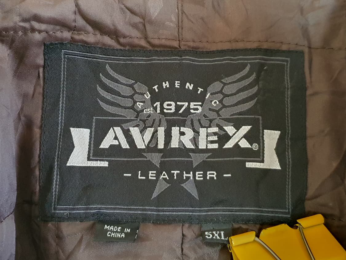 Avirex 가죽 자켓 5 XL 상품이미지3