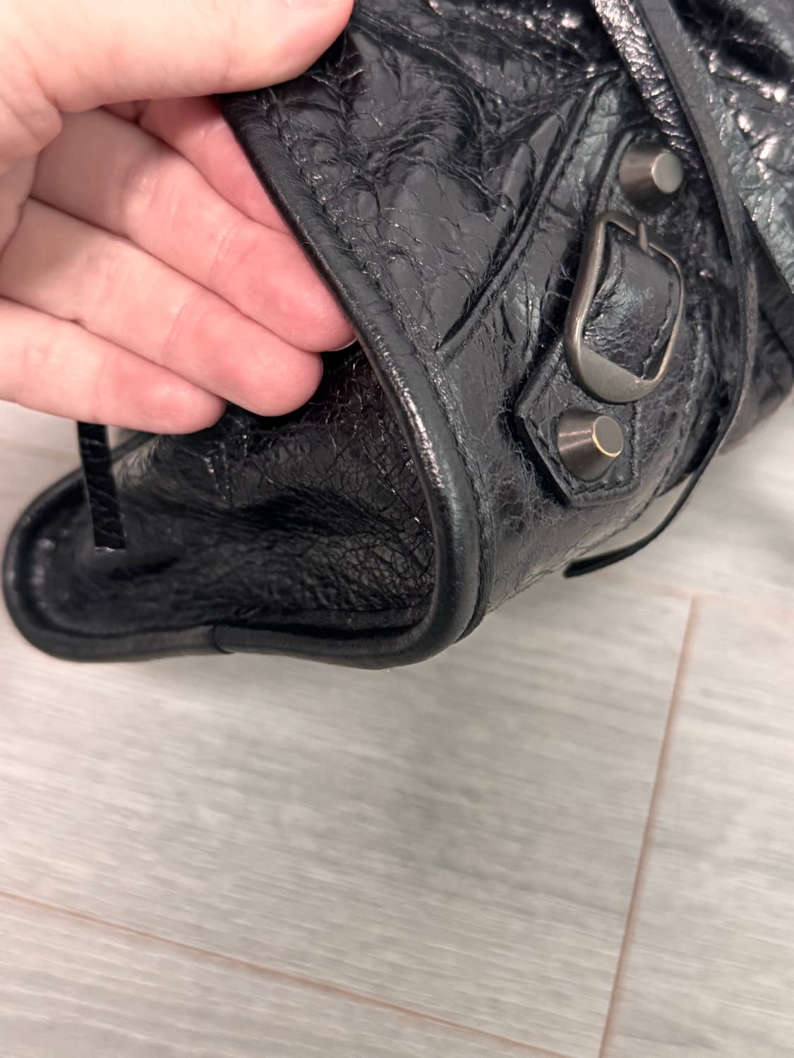 Balenciaga 발렌시아가 시티백 블랙 미디움 상태A+ 상품이미지4