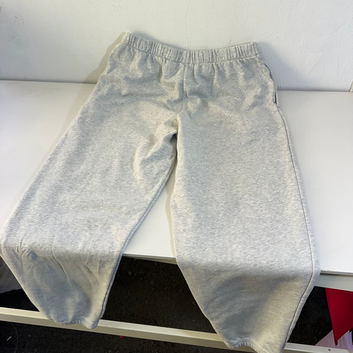 L 챔피온 멜란지그레이 루즈핏 스웻 조거팬츠 상품이미지6