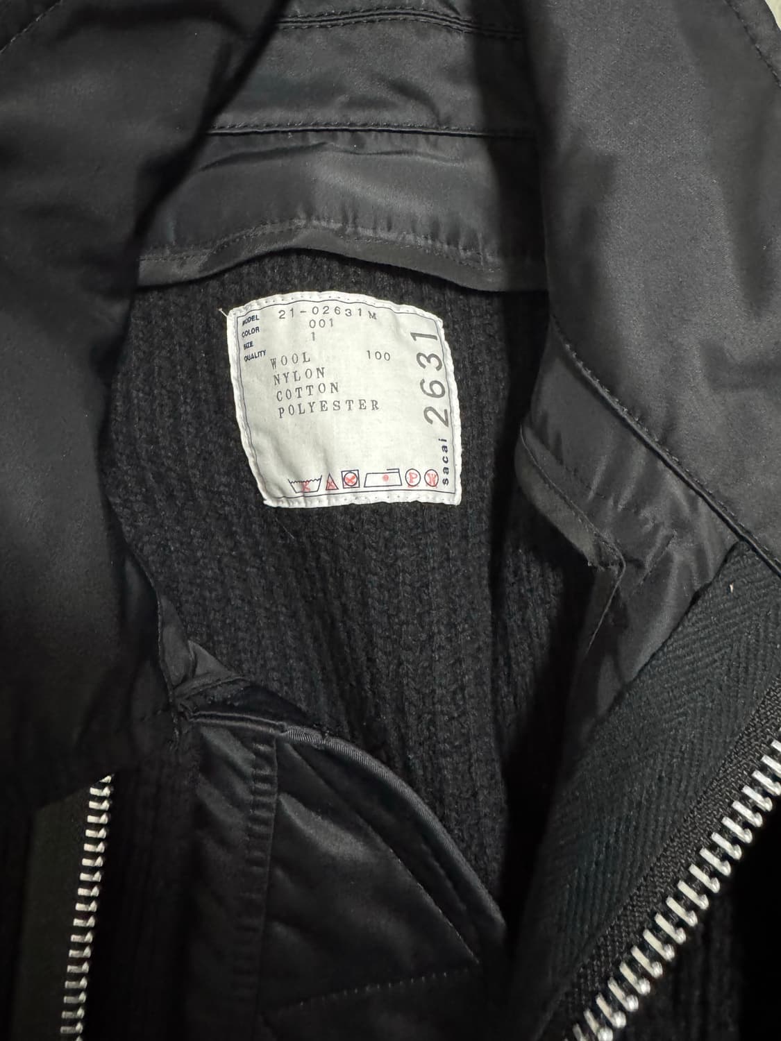 사카이 레이어드 봄버 상품이미지8