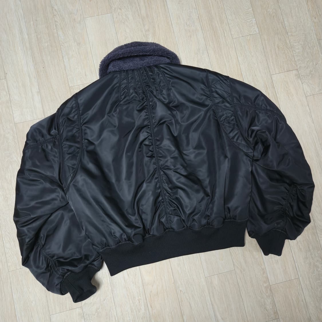 쿠어 CWU 리버서블 플라이트 봄버 블랙 상품이미지4