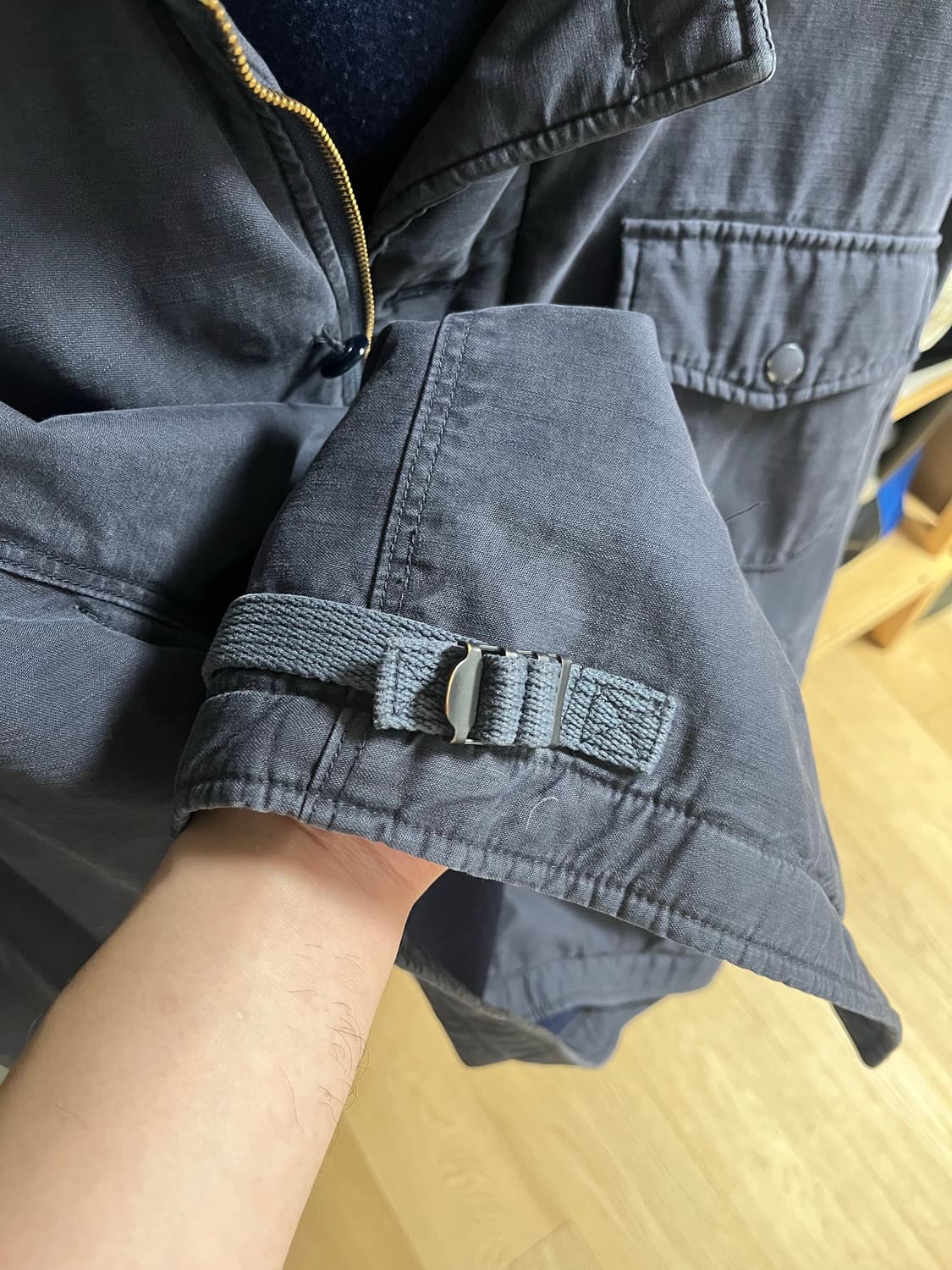 블라인드파일즈 A2 덱 자켓 네이비 상품이미지5