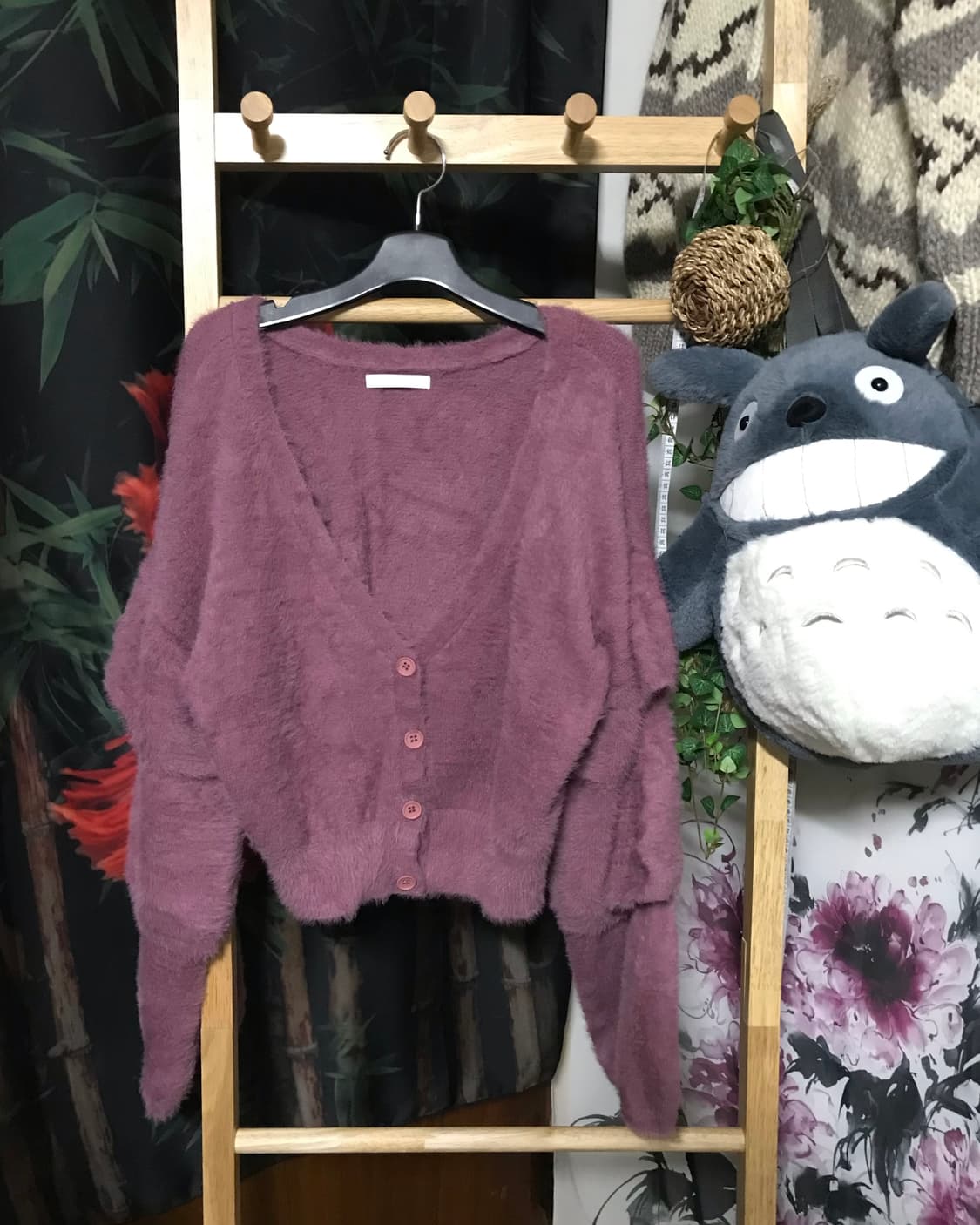 모리걸 잔꽃 원피스 + 크롭 디자인 니트 가디건 set 상품이미지6