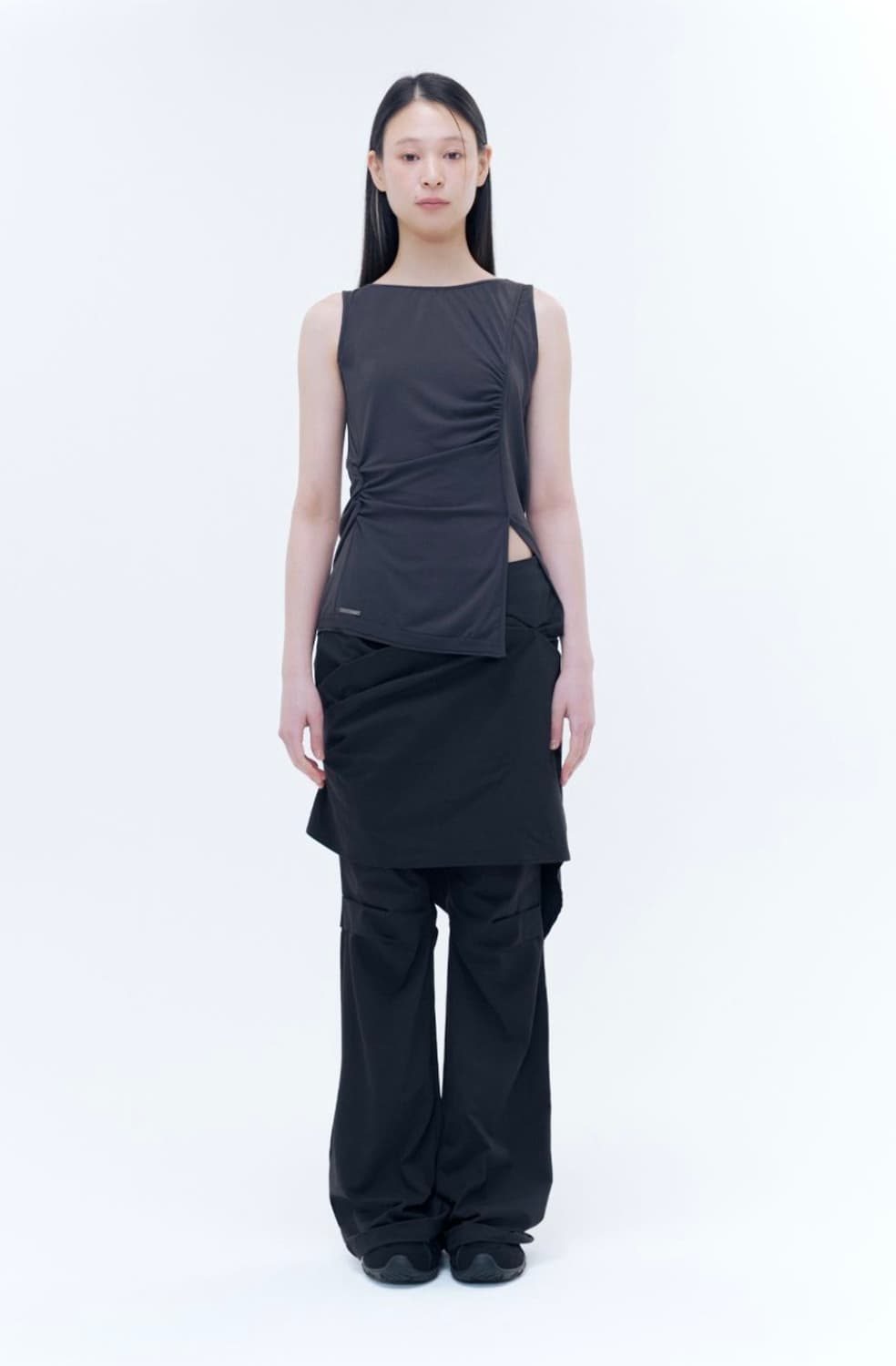 미세키서울 Draped chiton midi skirt pants 2 상품이미지1