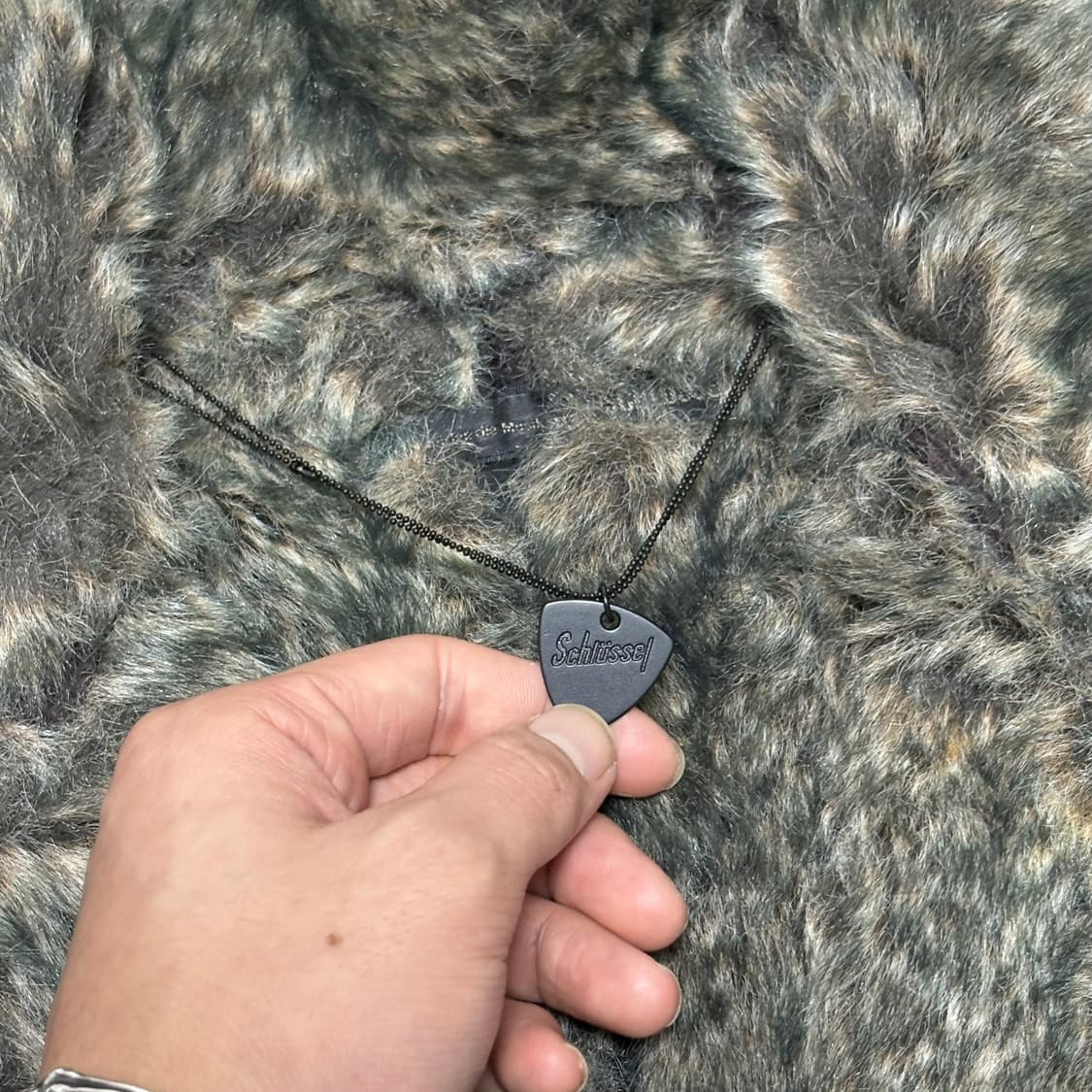SCHLUSSEL fake fur coat 상품이미지10